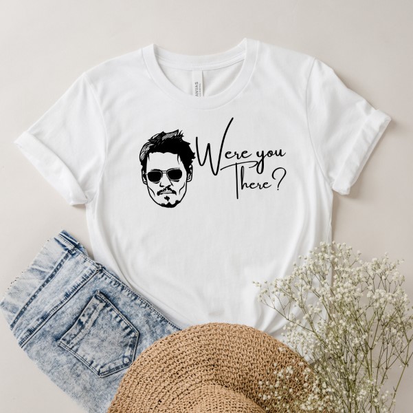 Johnny Depp Funny Answers Were You There Shirt - Hersmiles