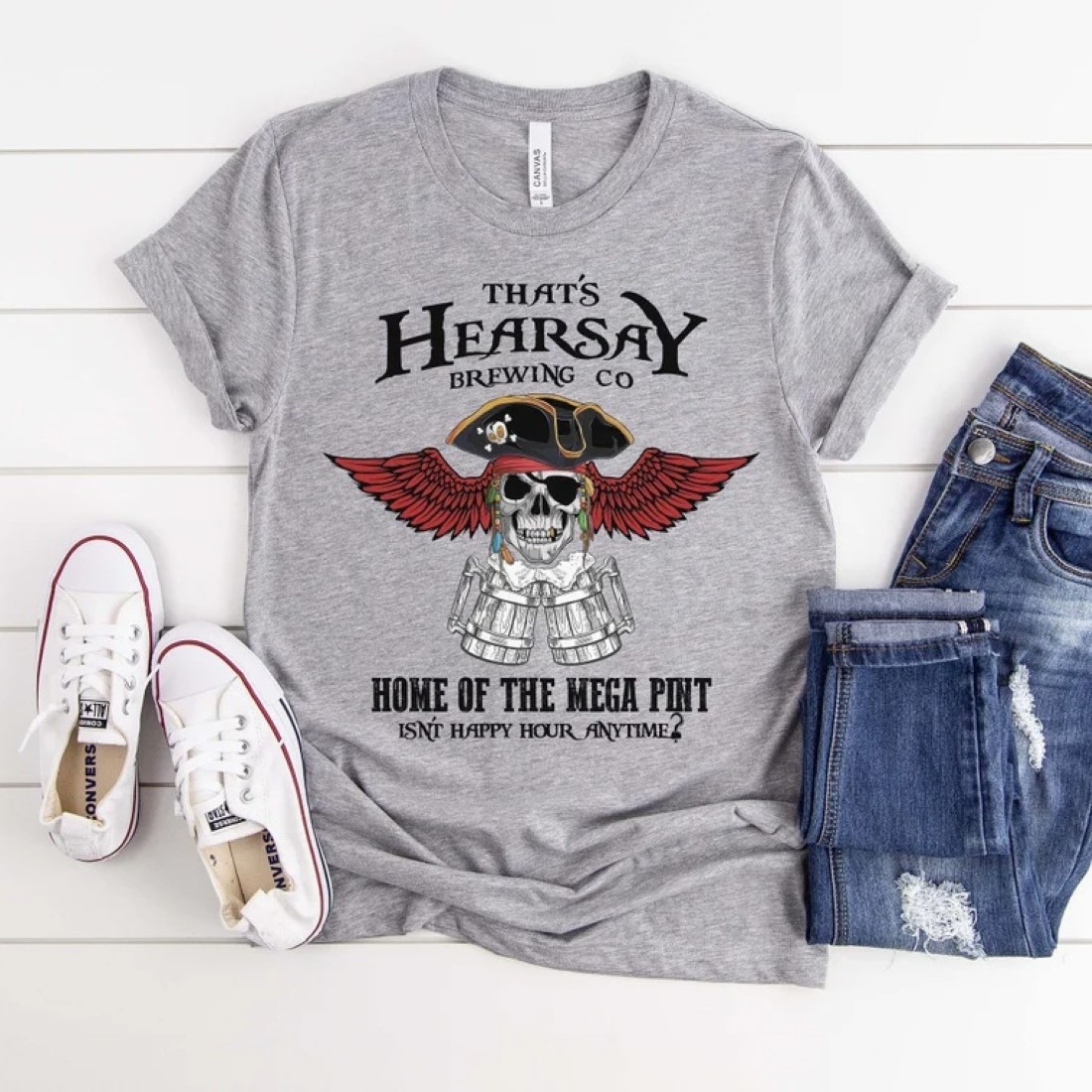 Johnny Depp That’s Hearsay Brewing Co Jack Sparrow Shirt
