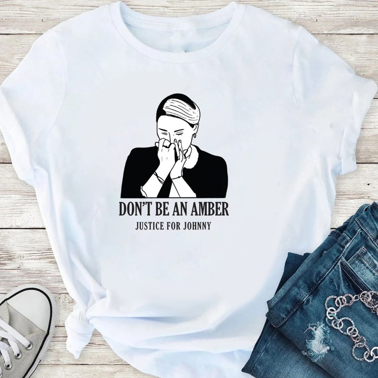 Justice for Johnny Depp Amber Turd Don’t Be An Amber T-Shirt