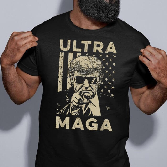 Legend Donald Trump Maga Ultra US Flag Shirt