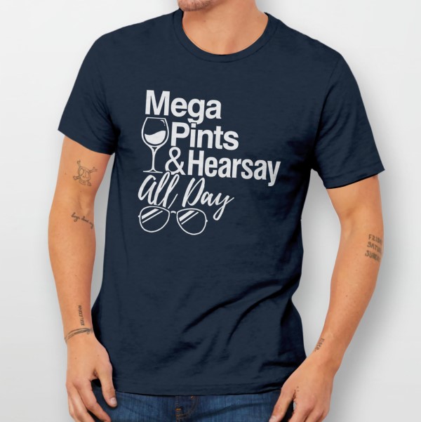 Mega Pint and Hearsay All Day Johnny Depp Shirt