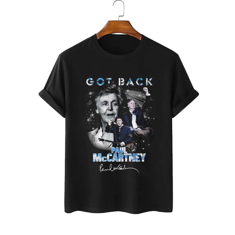 Paul McCartney Got Back 2022 Signature Shirt