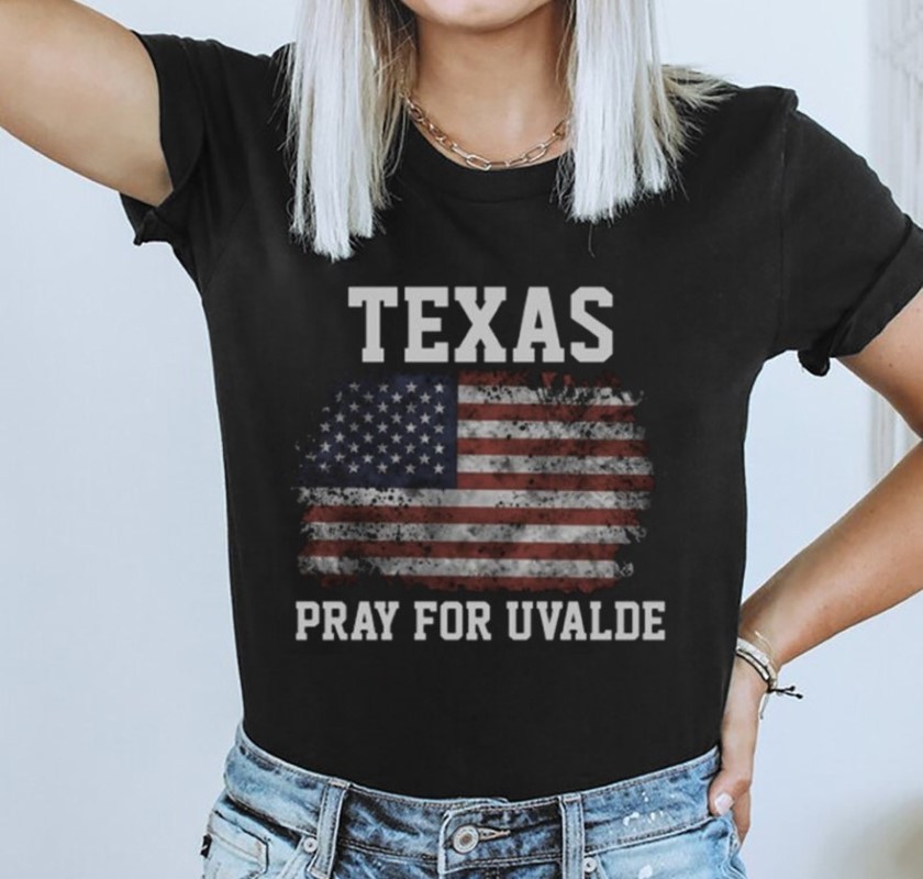 Pray For Texas Uvalde Strong  T-Shirt