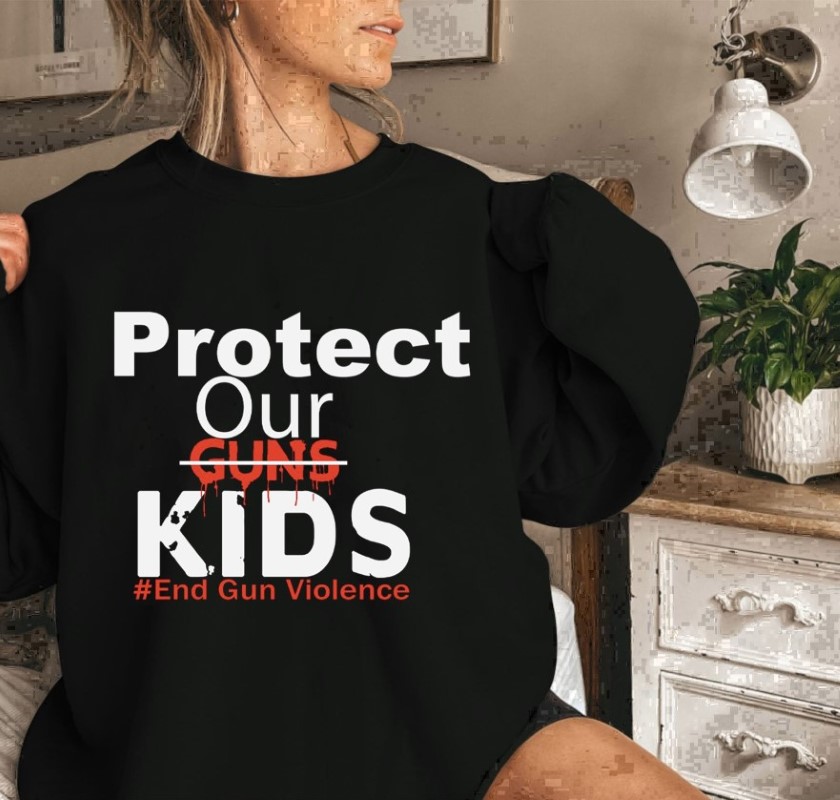 Protect Our Kids End Guns Violence T-Shirt