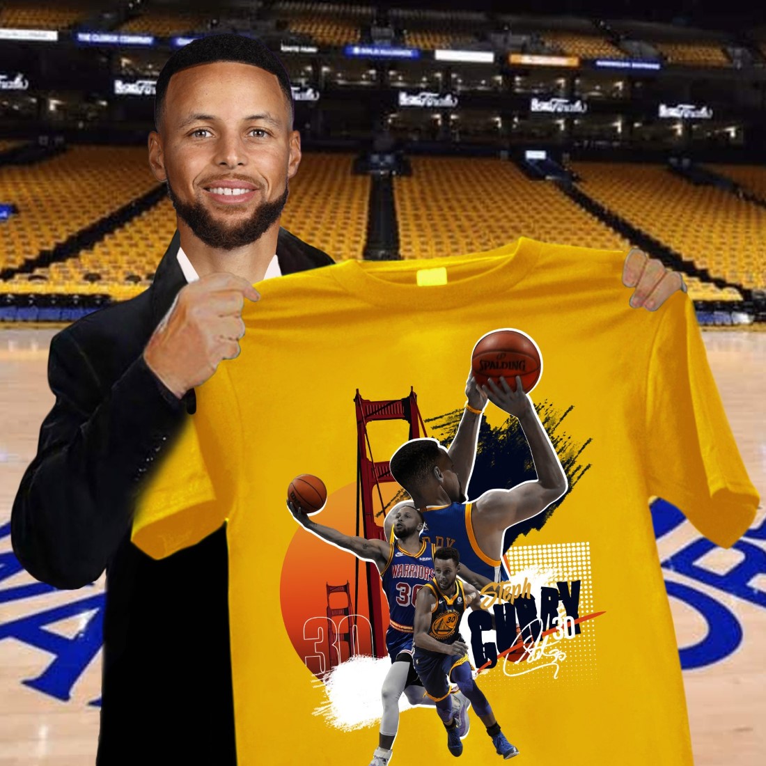 Stephen Curry 30 Golden State Warriors Signed Shirt