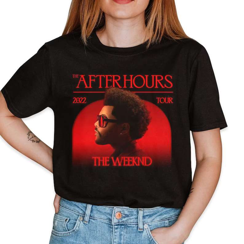 The Weeknd After Hours Til Dawn Tour 2022 Shirt