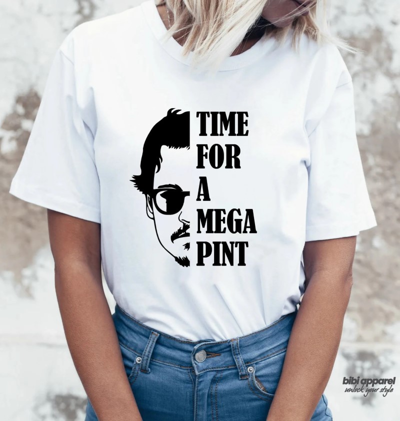 Time For a Mega Pint  Justice for Johnny Depp Shirt