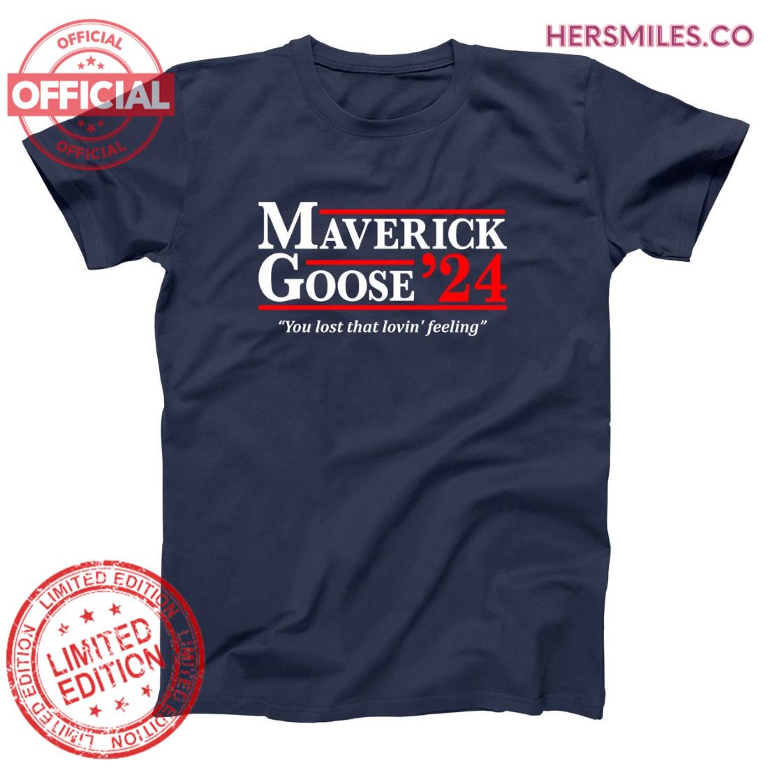 Top Gun Maverick and Goose 2024 Election T-Shirt