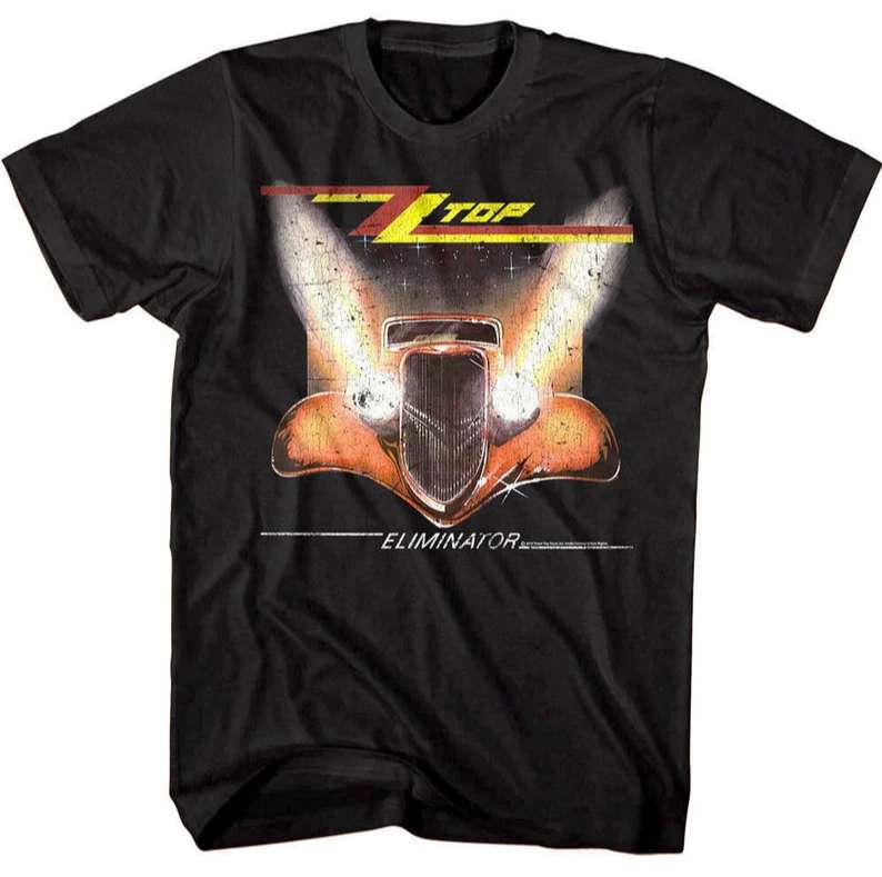 ZZ Top Eliminator Album T Shirt