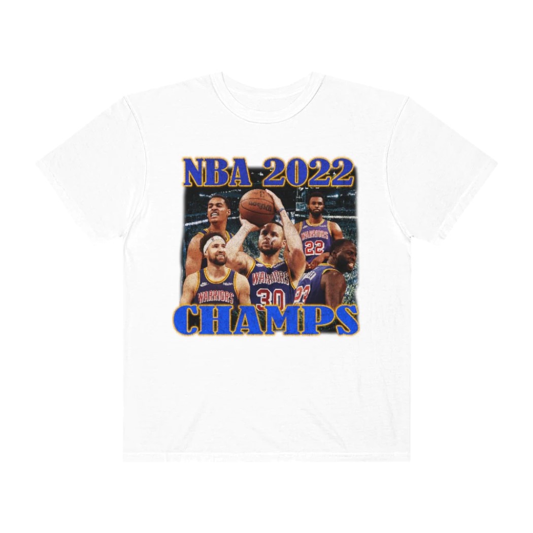 2022 NBA Champions Golden State Warriors Graphic T-Shirt
