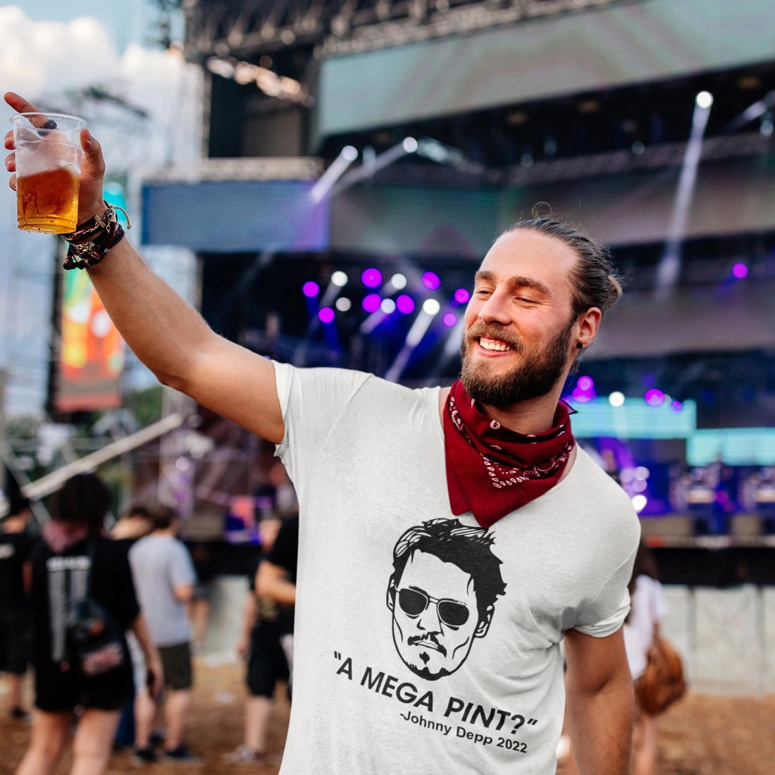 A Mega Pint Johnny Depp wins trial 2022 Cheer T-Shirt