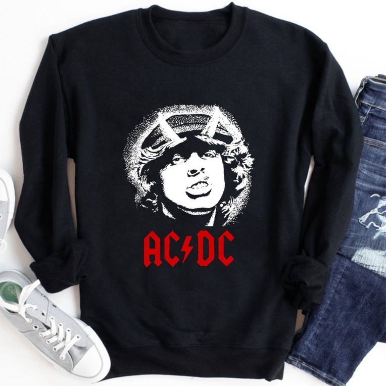 ACDC Back In Black Rock and Roll T-Shirt