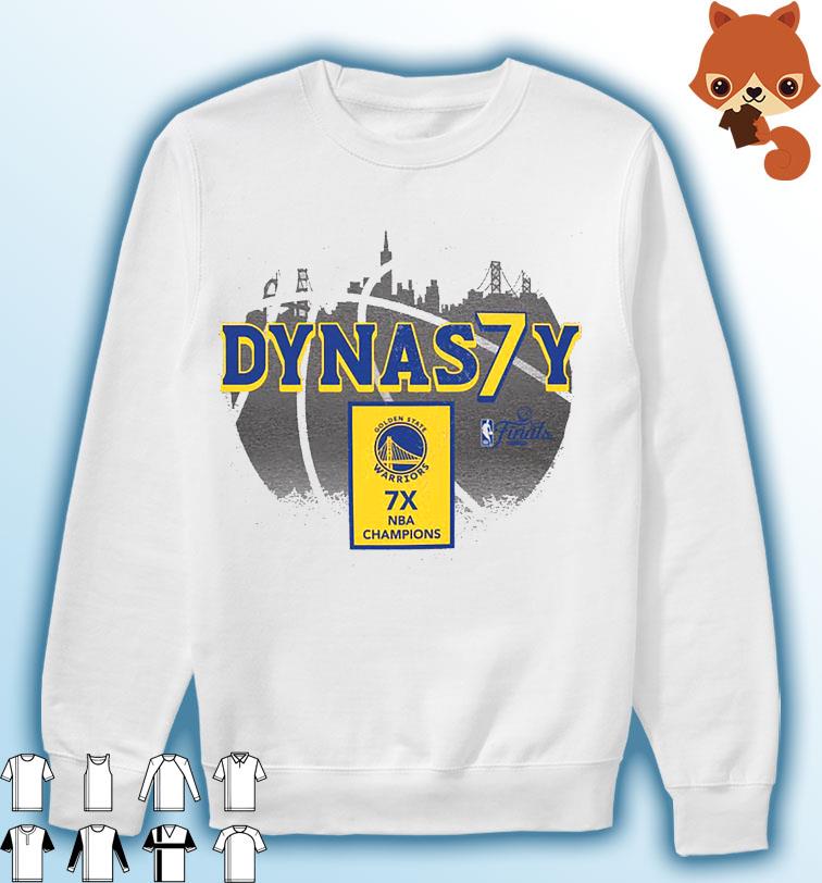 Dynas7y Golden State Warriors 7X NBA Finals Champions Unisex Shirt