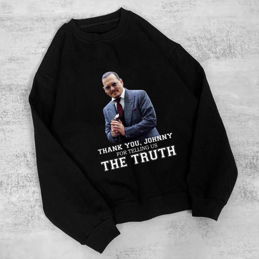 Johnny Depp Winner Thank you Johnny for Telling Us The Truth Shirt