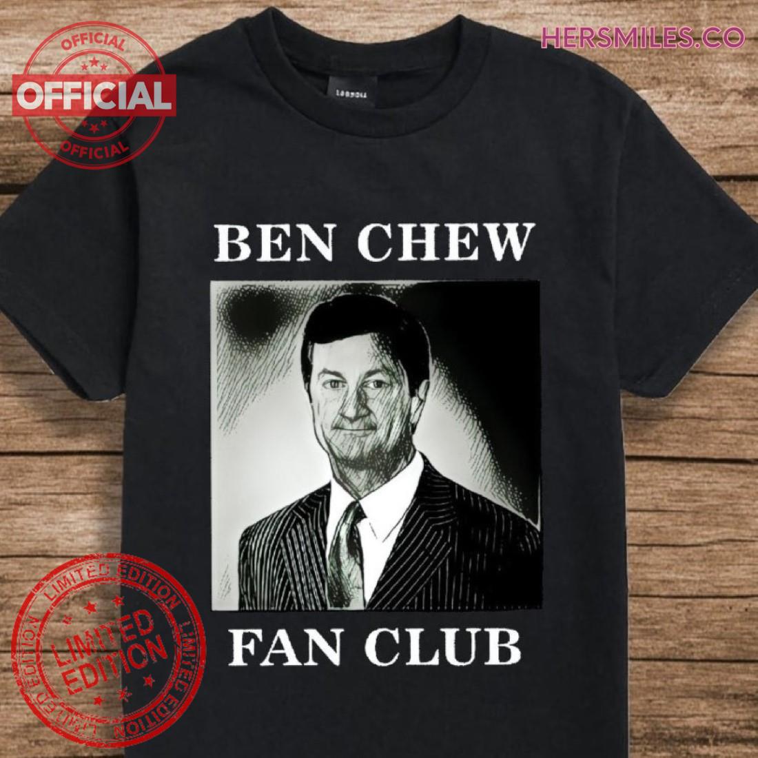 Johnny Depp wins defamation lawsuit Thank You Ben Chew Fan Club T-Shirt