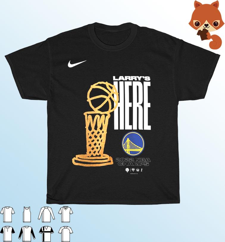 Larry's Here 2022 NBA Finals Champions Golden State Warriors Classic T-Shirt