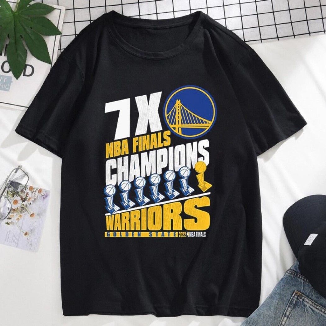 NBA FInals 2022 Golden State Warriors 7x Champions Shirt