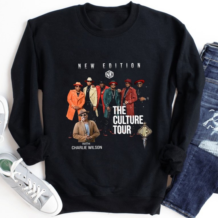 New Edition Band The Culture Tour Shirt