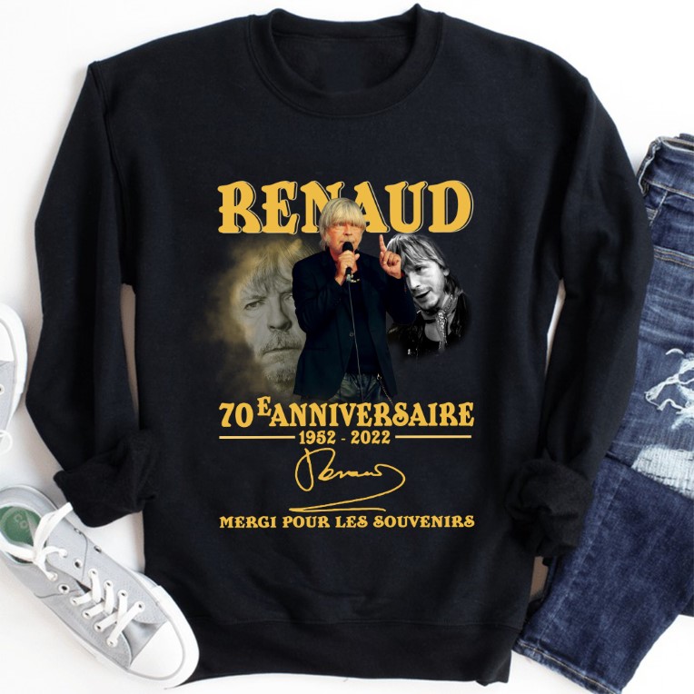 Renaud 70e Anniversaire 1952-2022 Unisex T-Shirt