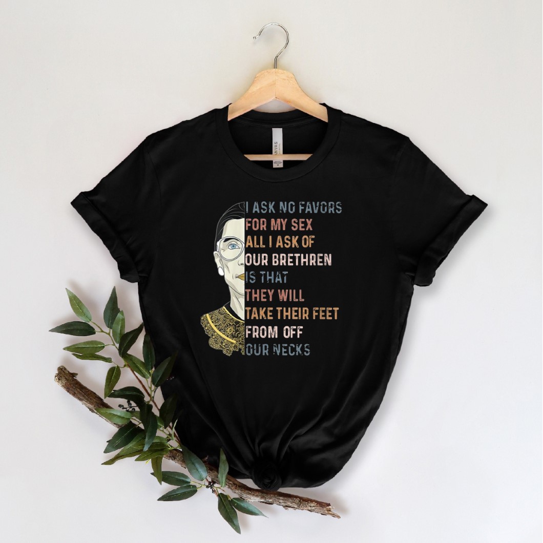 Ruth Bader Ginsburg Woman Rights Feminist T Shirt