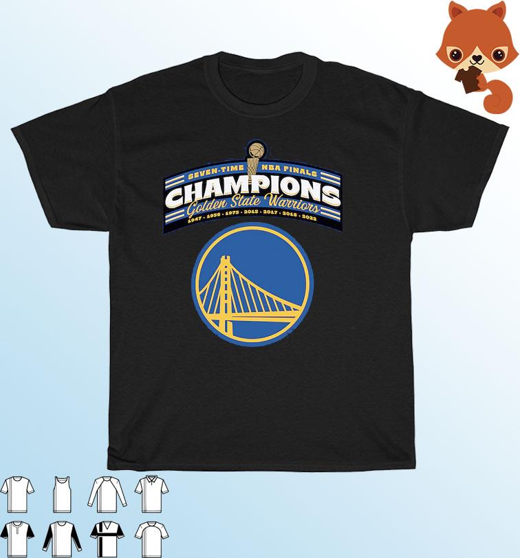 Seven-Time NBA Finals Champions Golden State Warriors Unisex Shirt