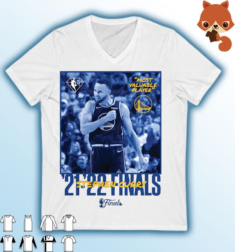 Stephen Curry Golden State Warriors 2022 NBA Finals Champions MVP Crossover Classic T-Shirt