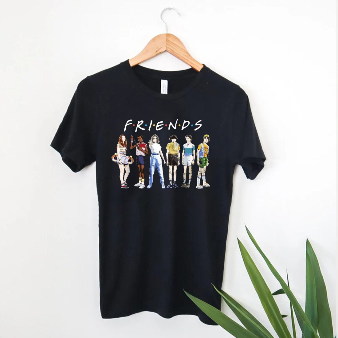Stranger Things 4 Characters Friends Unisex T-shirt