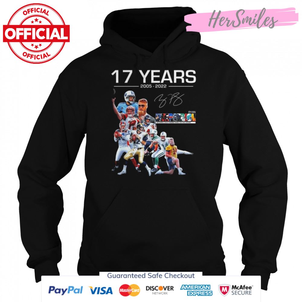 17 Years 1005 2022 Ryan Fitzpatrick Player Signature Shirt 17 Years 1005 2022 Ryan Fitzpatrick Player Signature Shirt