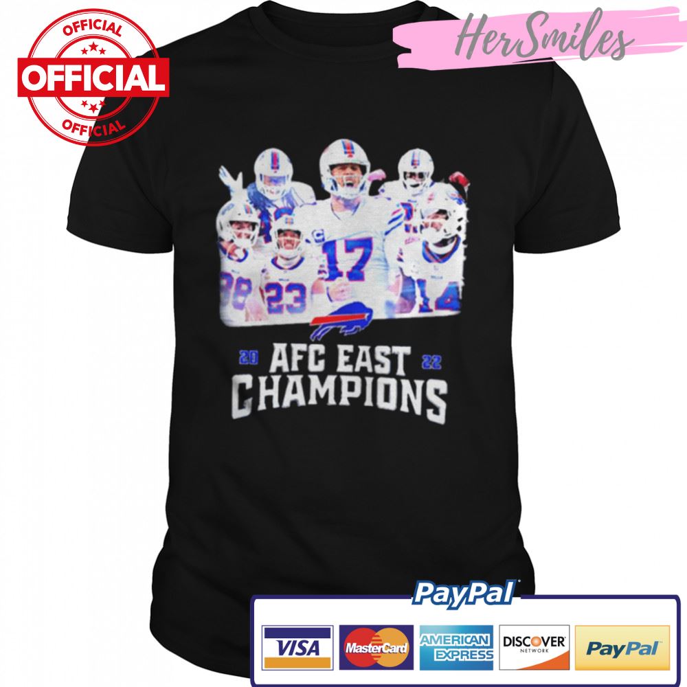 2022 Buffalo Bills Wins AFC East Champions New Shirt