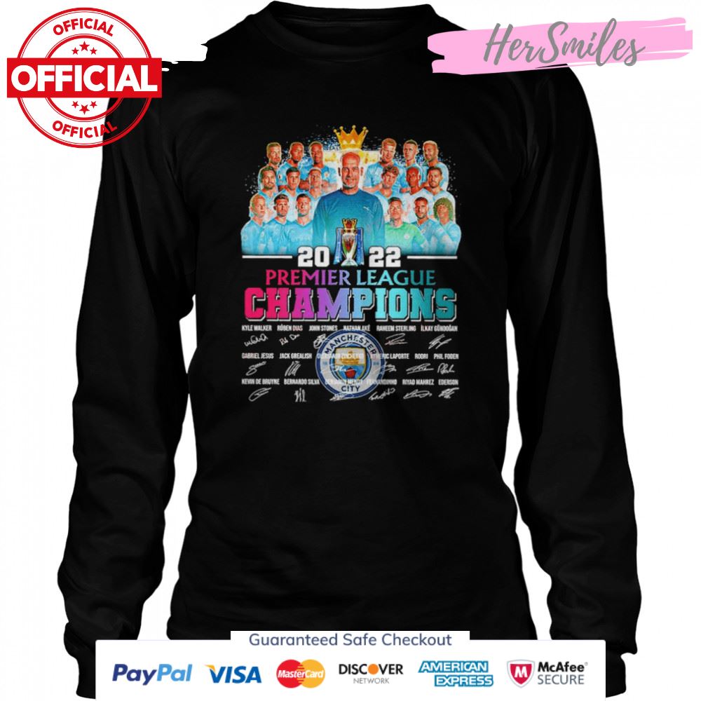 2022 Premier League Champions signatures shirt 2022 Premier League Champions signatures shirt
