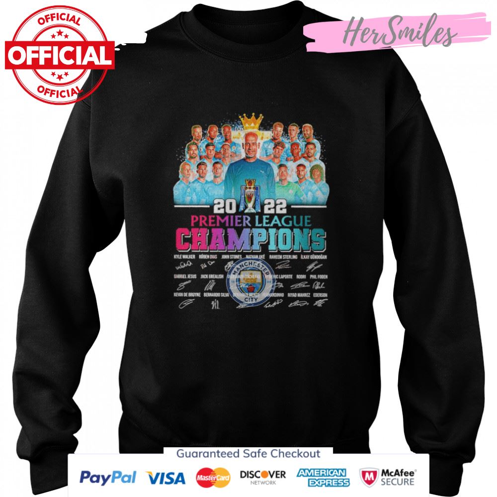 2022 Premier League Champions signatures shirt 2022 Premier League Champions signatures shirt