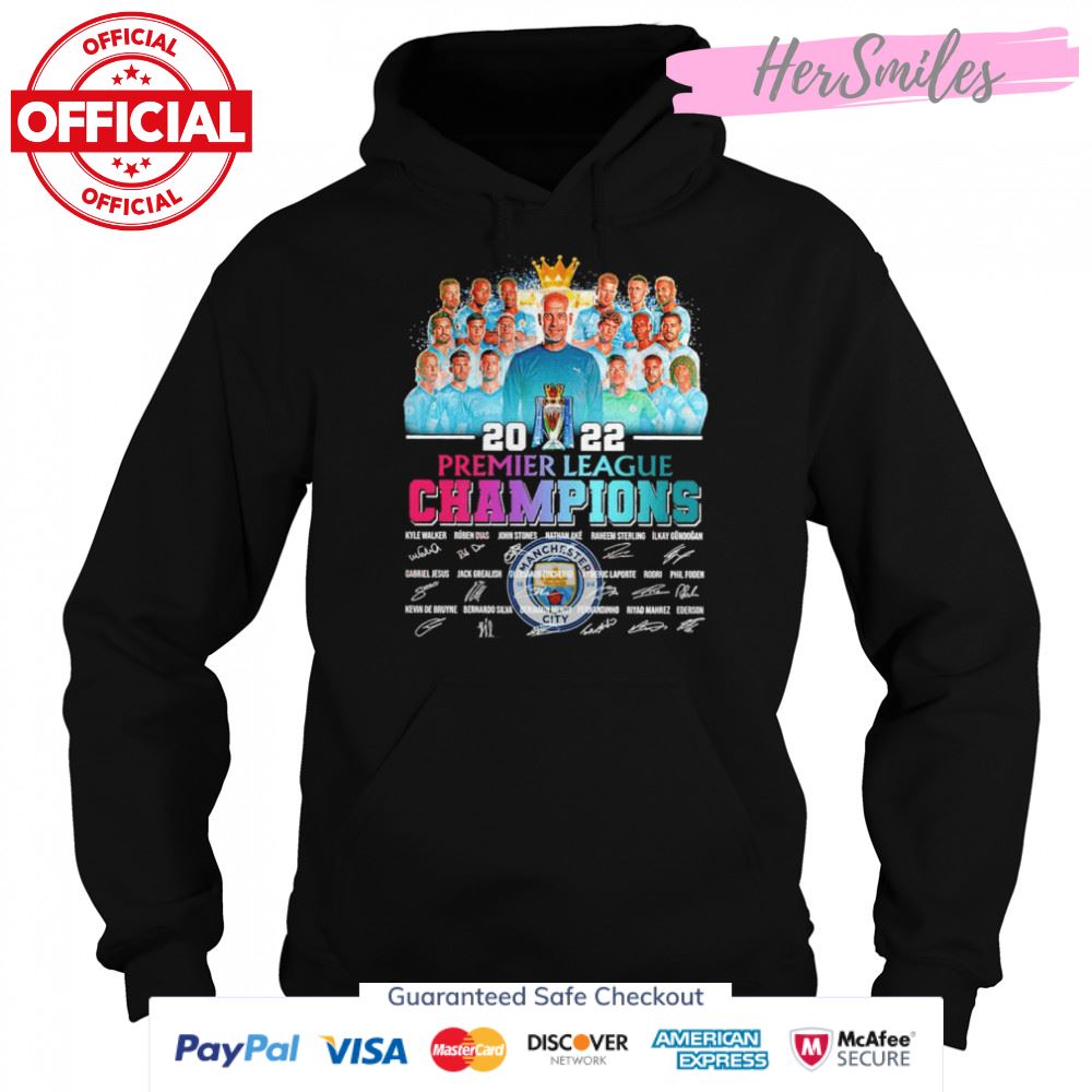 2022 Premier League Champions signatures shirt 2022 Premier League Champions signatures shirt