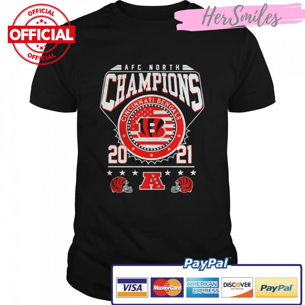 AFC North Champions Cincinnati Bengals 2021 Shirt
