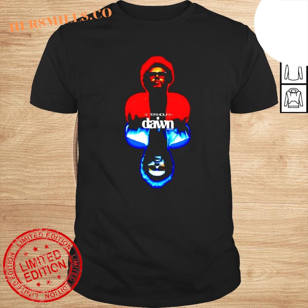 After Hours Til Dawn Red And Blue Tour 2022 shirt