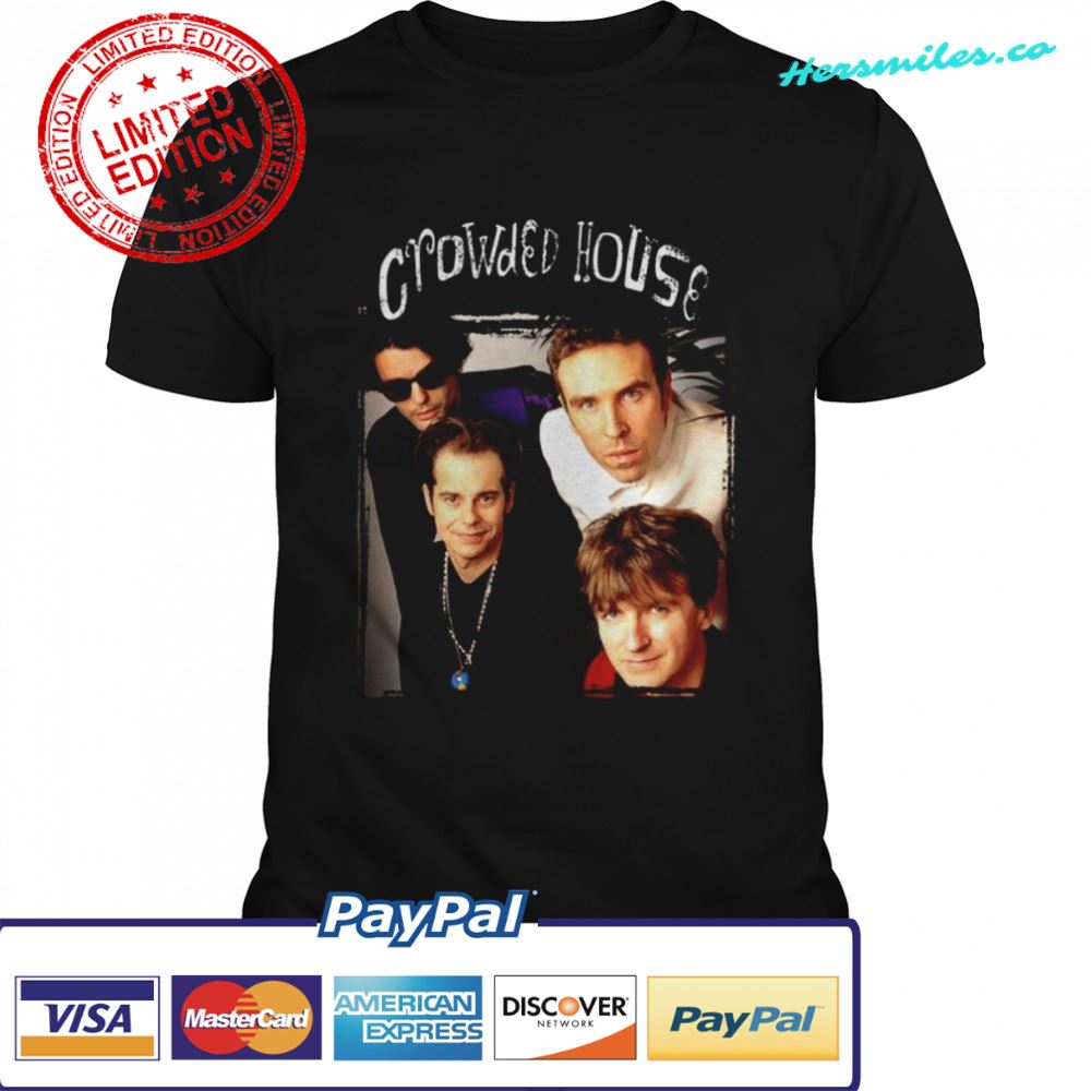 An Old Design 90s Crowded House shirt