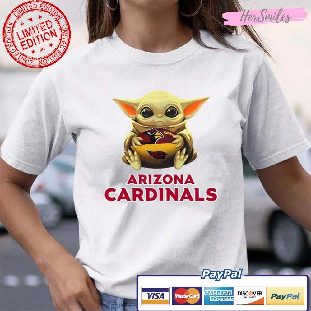 Arizona Cardinals Baby Yoda Star Wars Shirt
