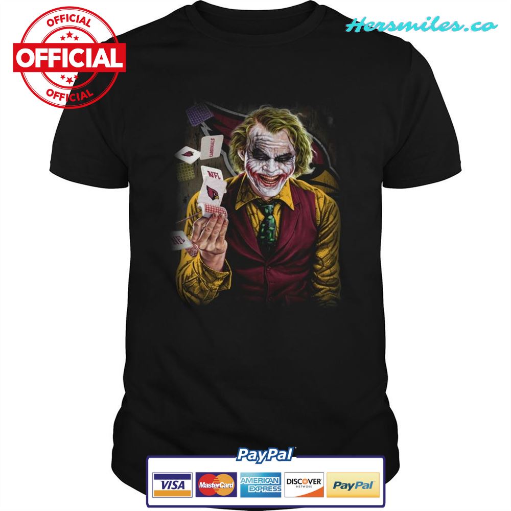 Arizona Cardinals Joker Poker Shirt