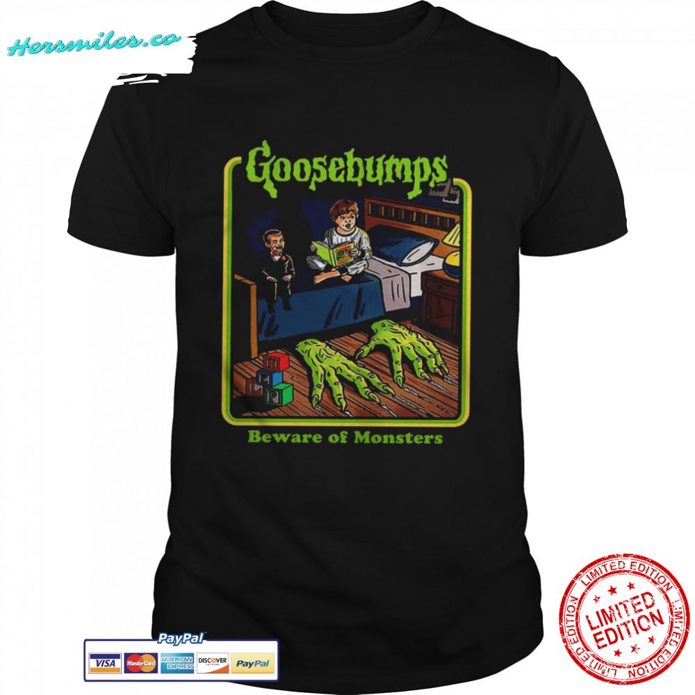 Beware Of Monsters Halloween Chiffon Top Goosebumps Series Movie shirt