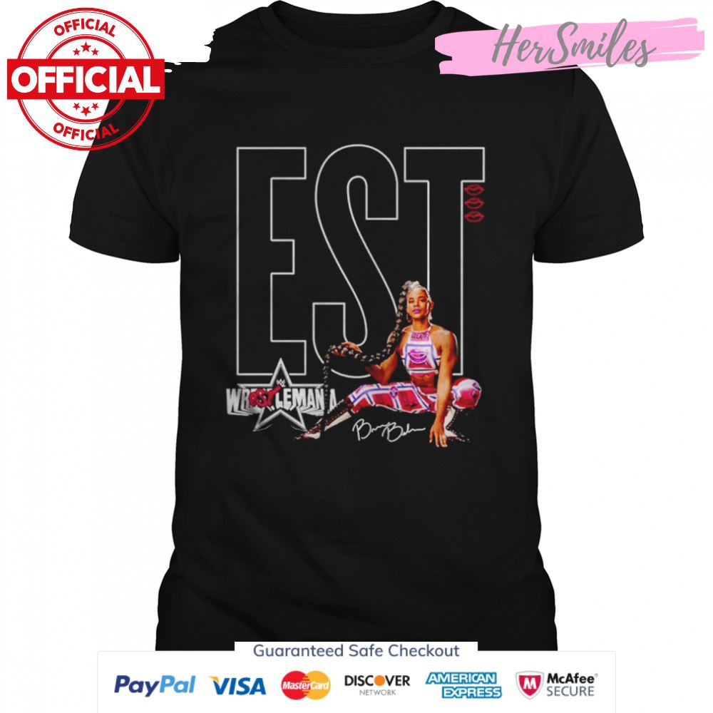 Bianca Belair EST of WrestleMania 2022 signature shirt