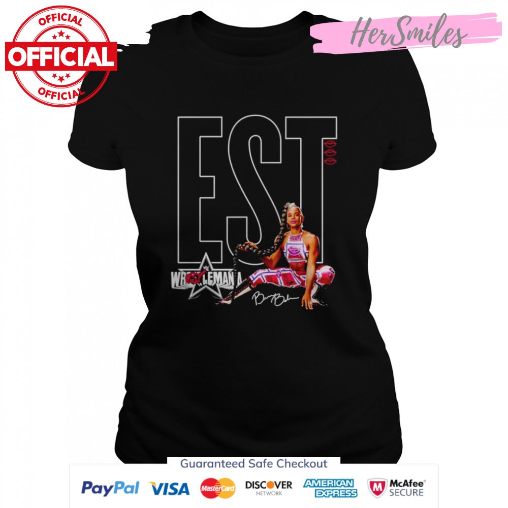 Bianca Belair EST of WrestleMania 2022 signature shirt