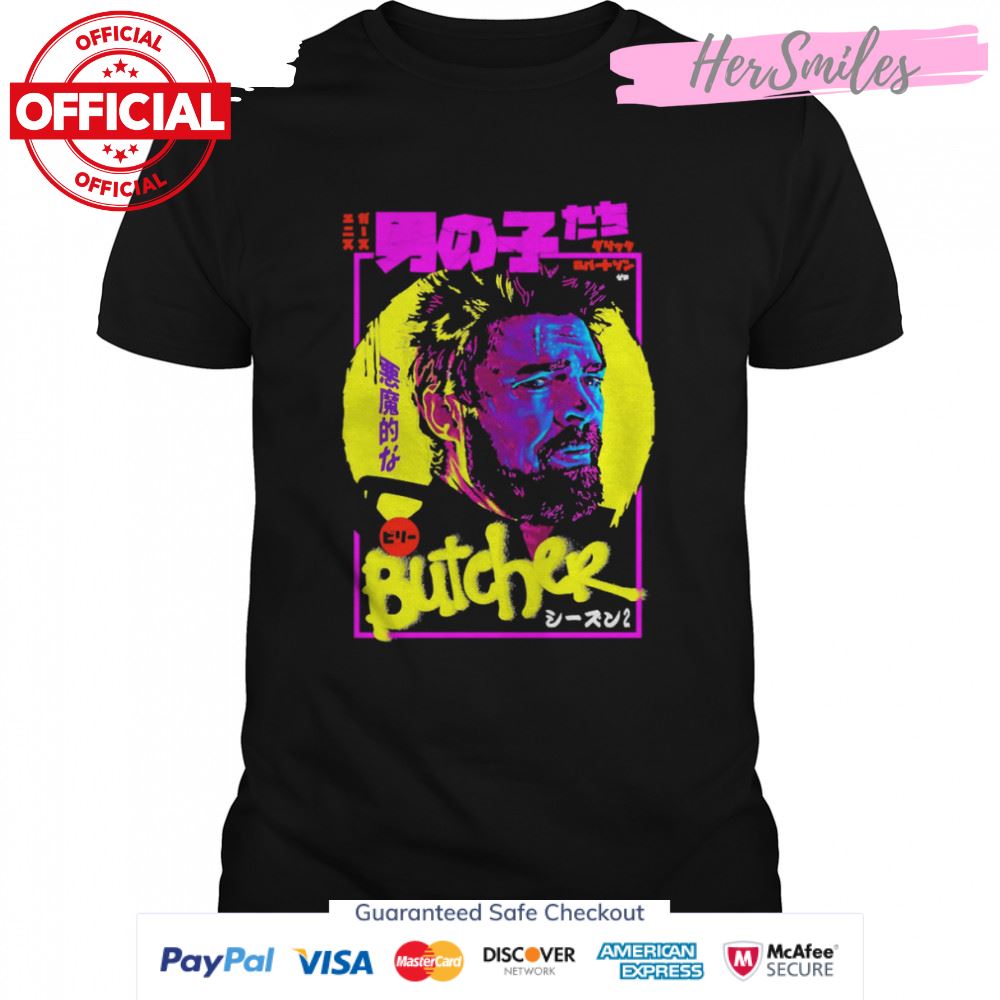Billy Butcher The Boys Colorful shirt