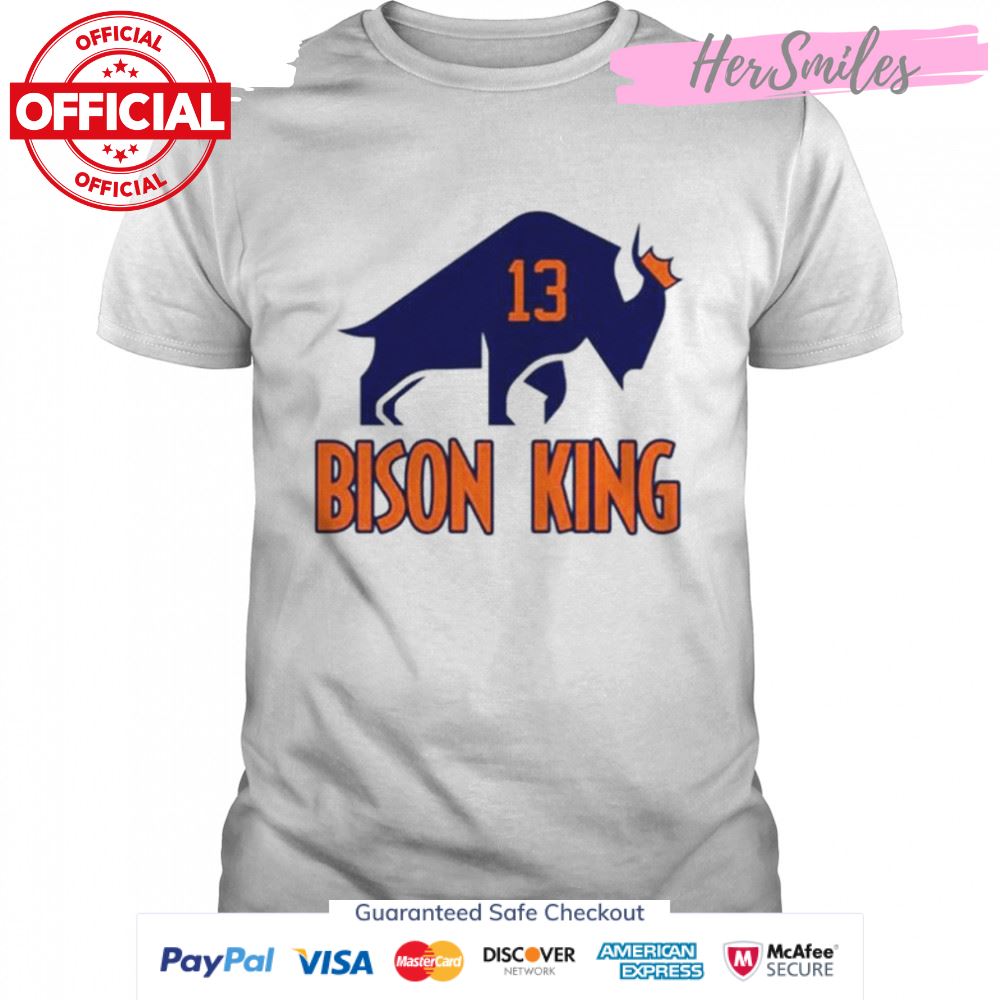 bison King Buffalo Bills shirt