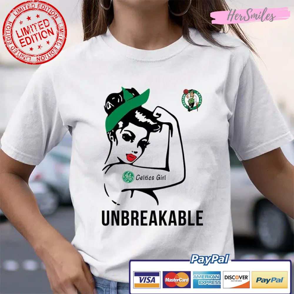 Boston Celtics Girl Unbreakable T Shirt