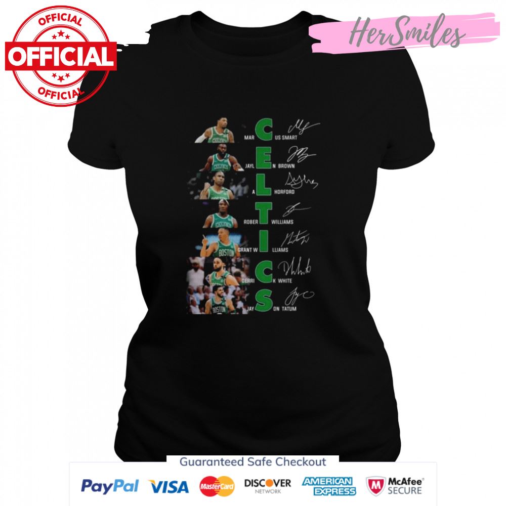 Boston Celtics Marcus Smart Jaylen Brown signatures shirt