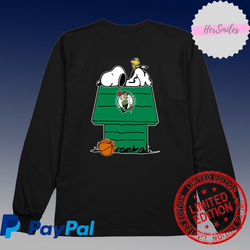 Boston Celtics NBA Basketball Snoopy Woodstock The Peanuts Movie Classic T-Shirt