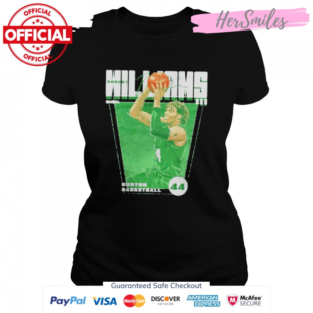 Boston Celtics Robert Williams III premier signature shirt Boston Celtics Robert Williams III premier signature shirt