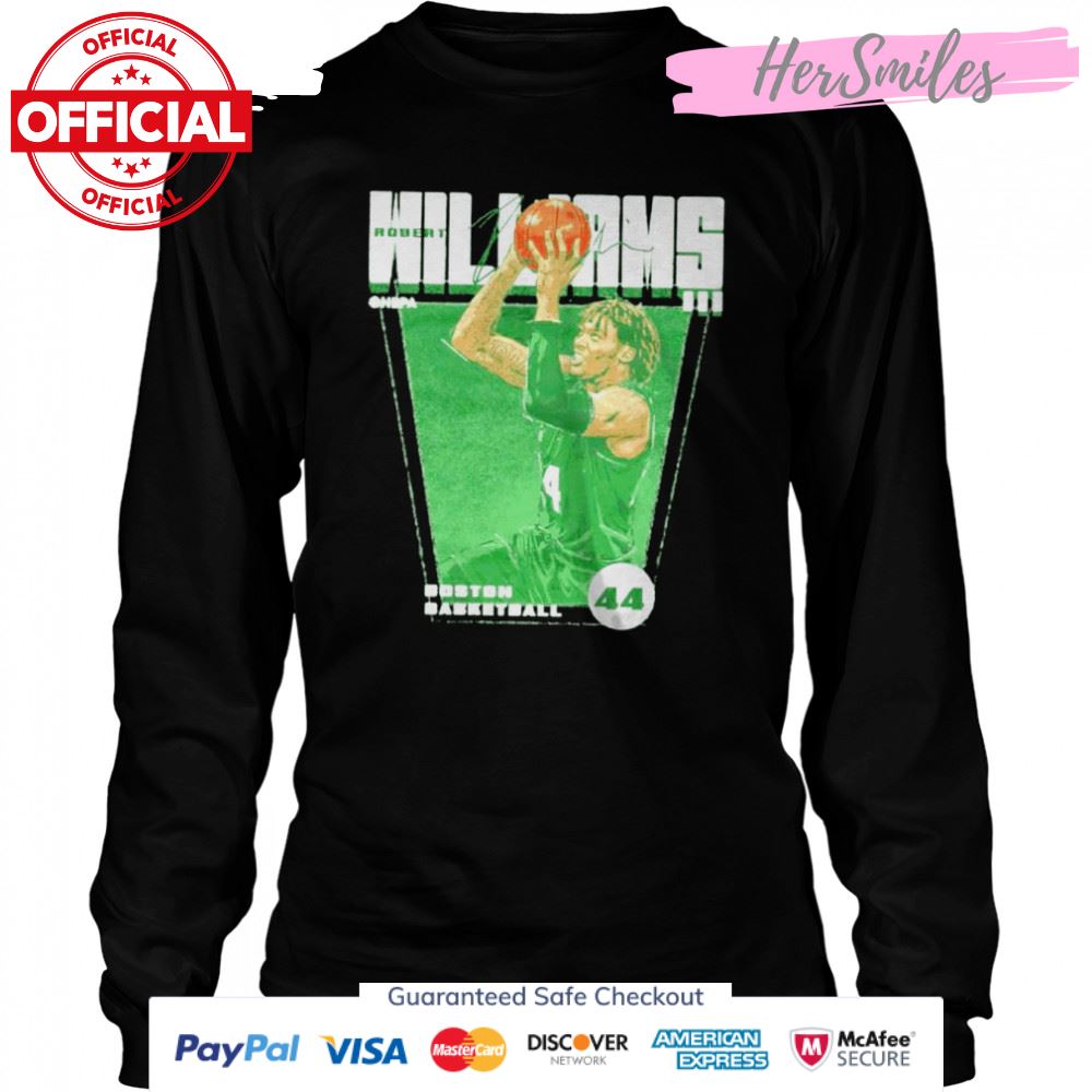 Boston Celtics Robert Williams III premier signature shirt Boston Celtics Robert Williams III premier signature shirt