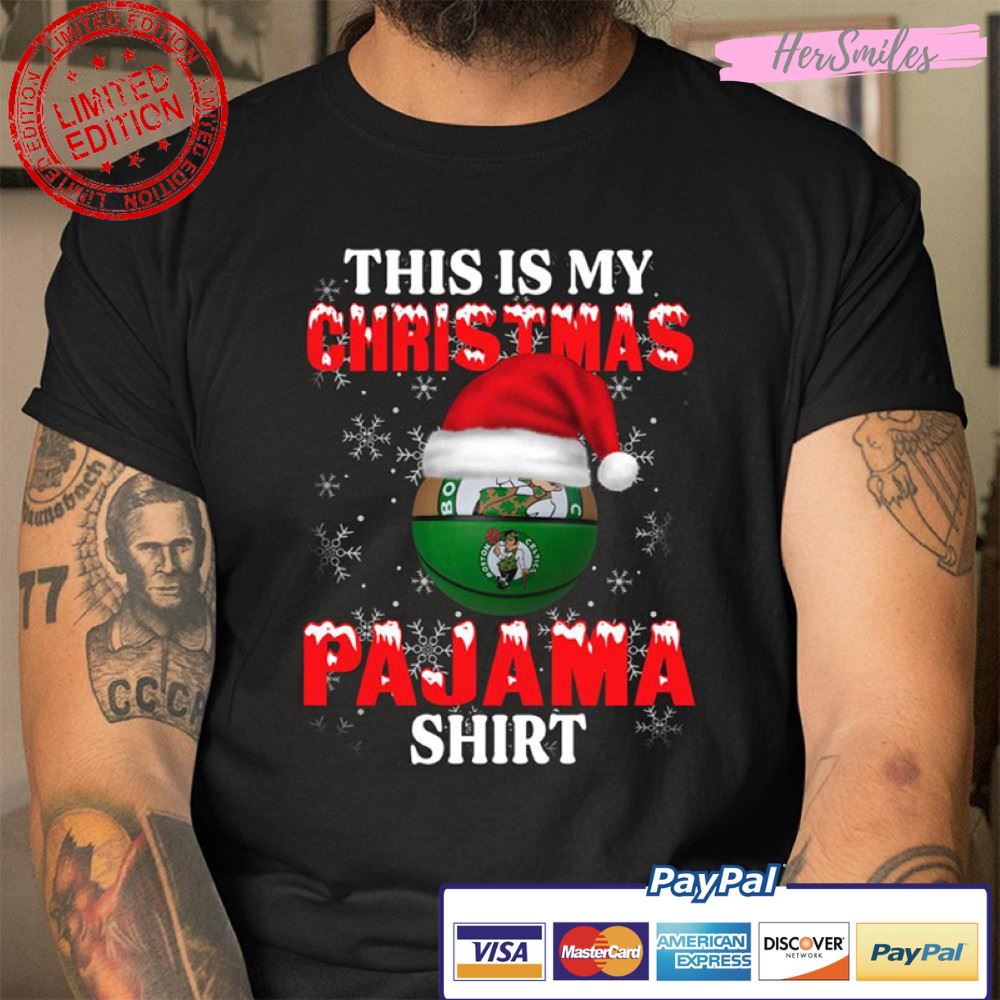 Boston Celtics This Is My Christmas Pajama T Shirt NBA Shirt