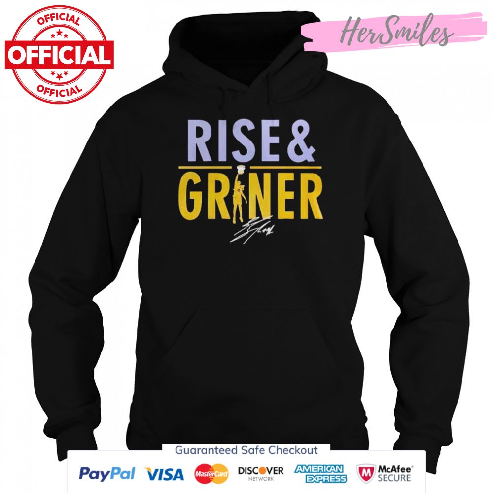 Brittney Griner Rise and Griner signature shirt