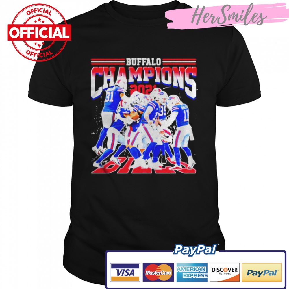 Buffalo Bills Champions 2021 shirt